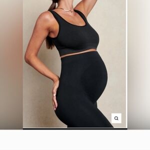 Blanqi Black Everyday Maternity Leggings